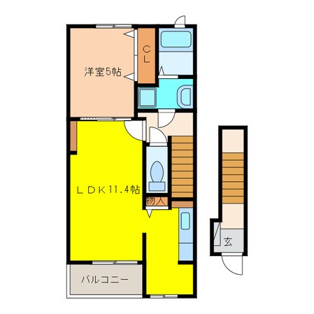 江雅の物件間取画像